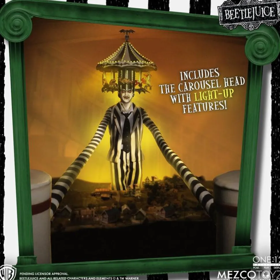 Beetlejuice Beetlejuice - Beetlejuice Deluxe One:12 Collective Action Figure