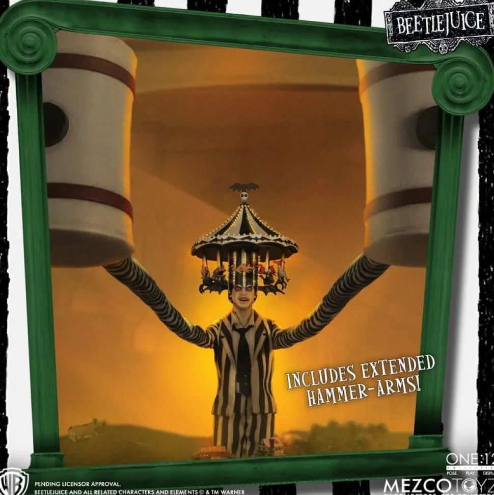 Beetlejuice Beetlejuice - Beetlejuice Deluxe One:12 Collective Action Figure