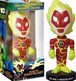 Ben 10 - Alan as Heatblast Wacky Wobbler Bobble Head **Non-Mint Packaging**
