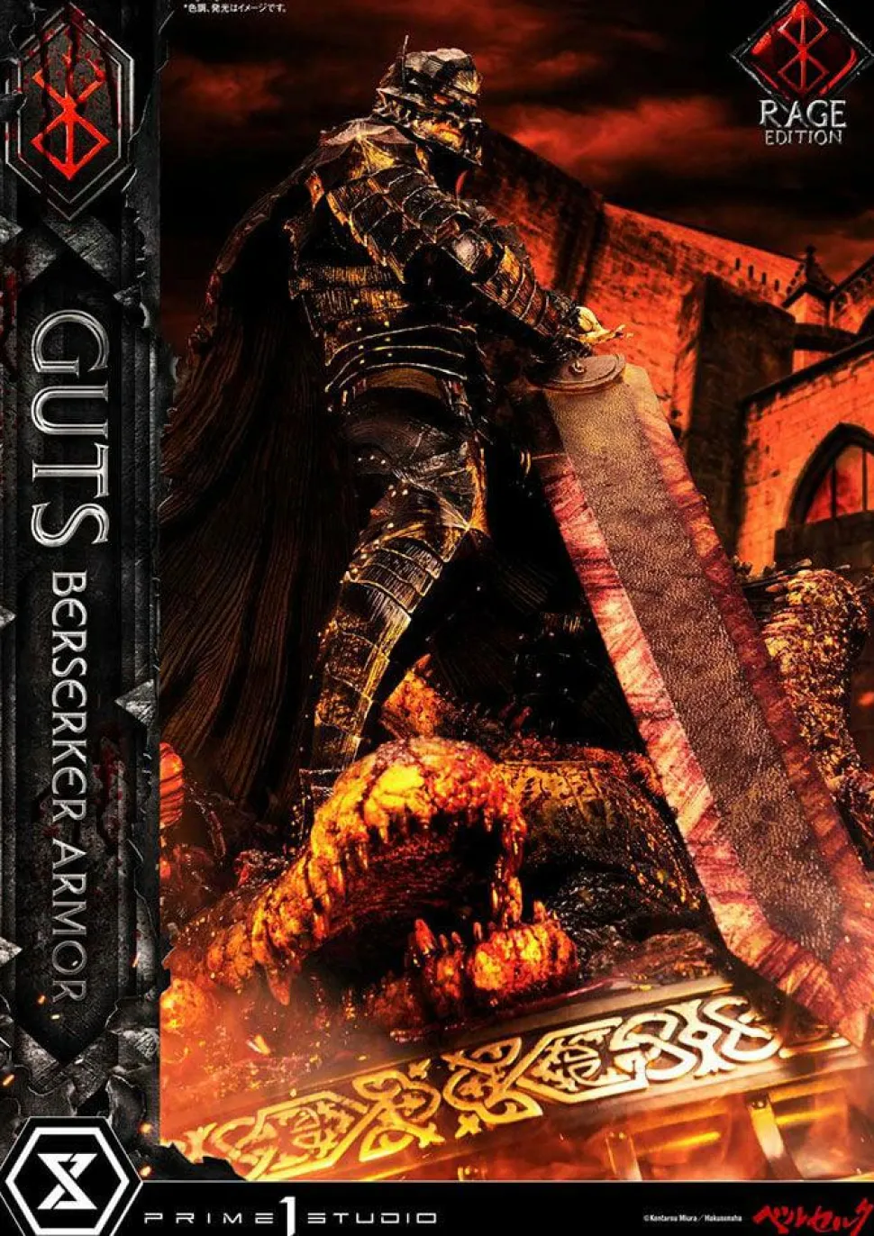 Berserk - Guts Berserker Armour Rage Edition 1/4 Scale Statue