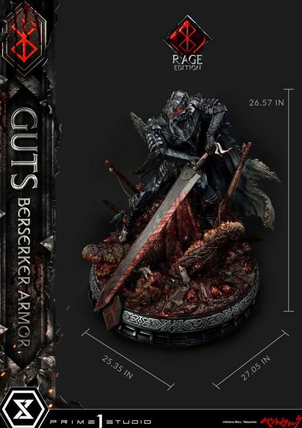 Berserk - Guts Berserker Armour Rage Edition 1/4 Scale Statue