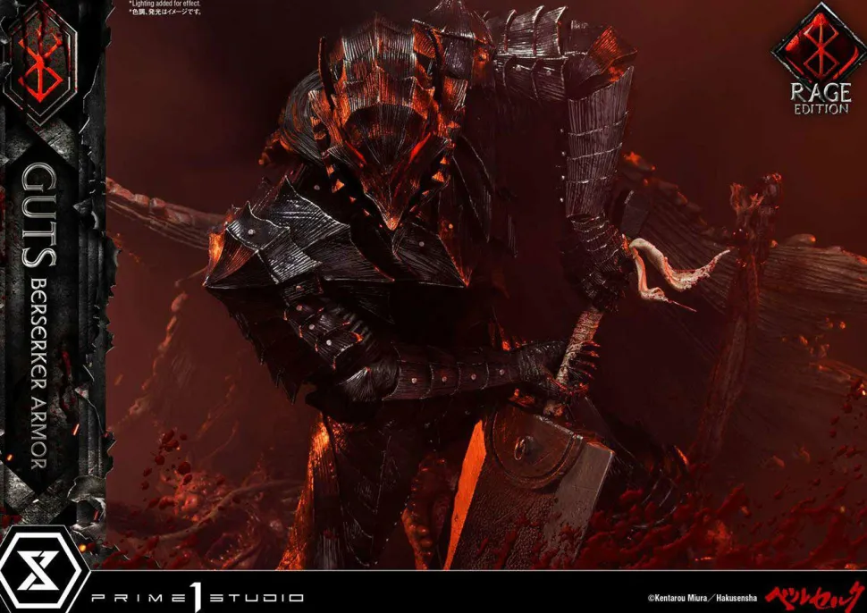 Berserk - Guts Berserker Armour Rage Edition 1/4 Scale Statue