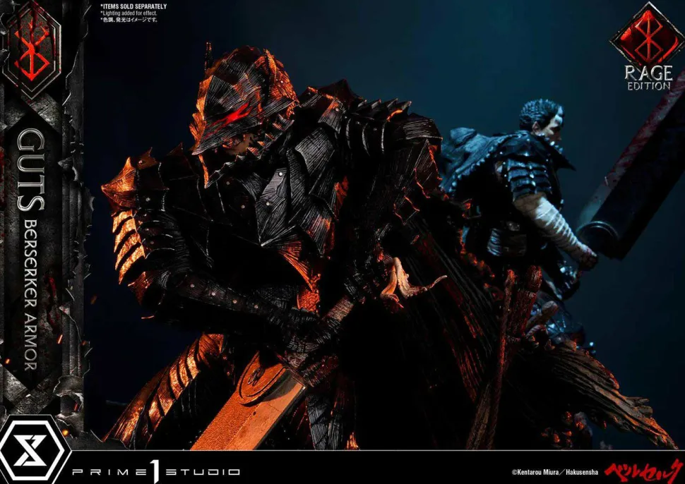Berserk - Guts Berserker Armour Rage Edition 1/4 Scale Statue