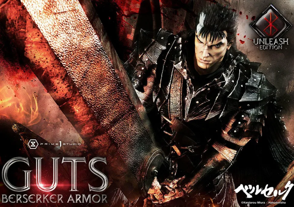 Berserk - Guts Berserker Armour Unleash Edition 1/4 Scale Statue