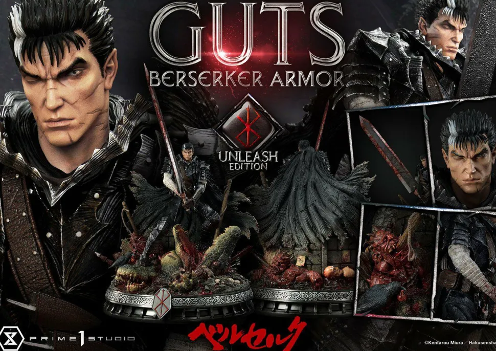 Berserk - Guts Berserker Armour Unleash Edition 1/4 Scale Statue