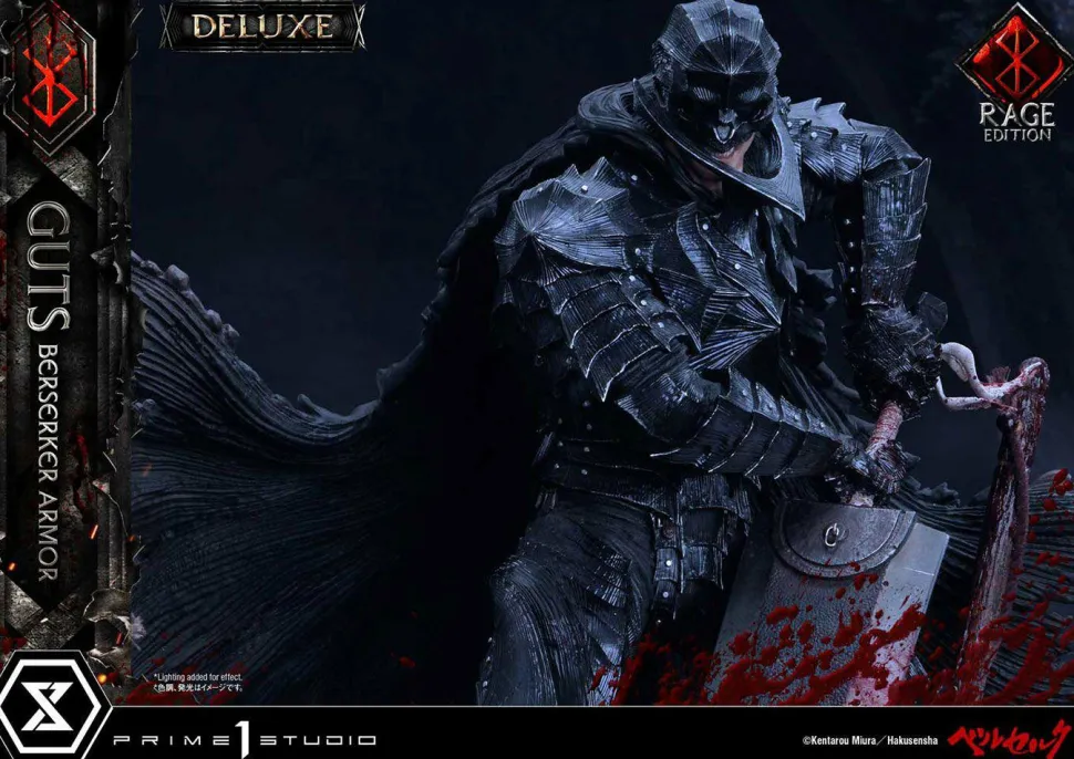 Berserk - Guts Berserker Armour Rage Edition Deluxe 1/4 Scale Statue