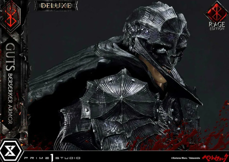 Berserk - Guts Berserker Armour Rage Edition Deluxe 1/4 Scale Statue