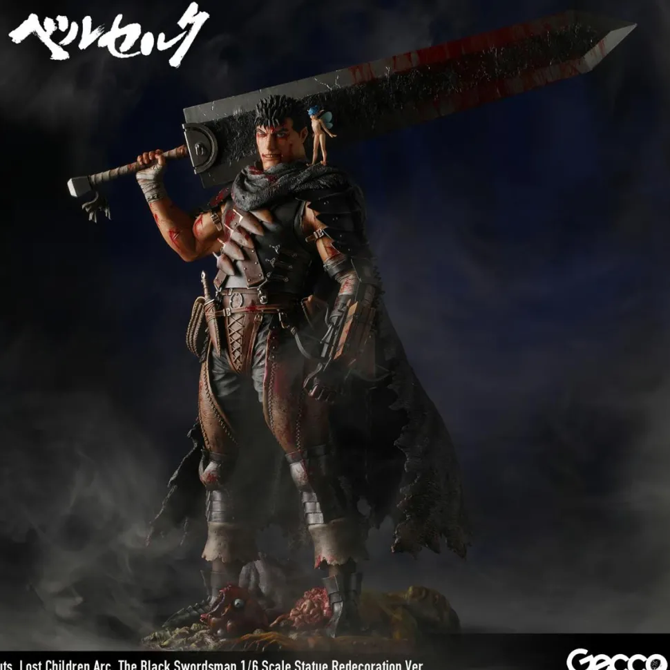 Berserk - Guts, Lost Children Arc, The Black Swordsman (Redecoration Version) 1/6th Scale Statue