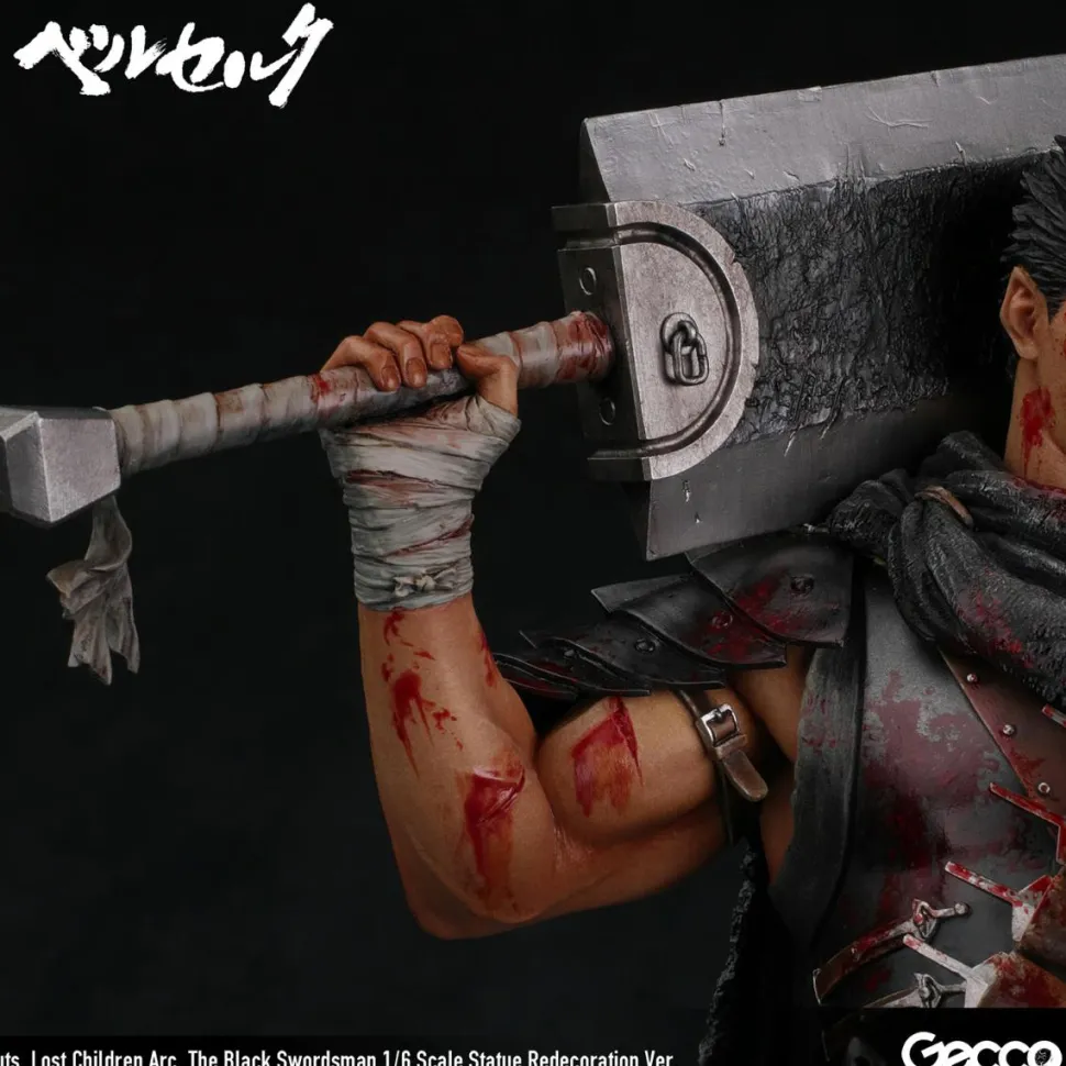 Berserk - Guts, Lost Children Arc, The Black Swordsman (Redecoration Version) 1/6th Scale Statue