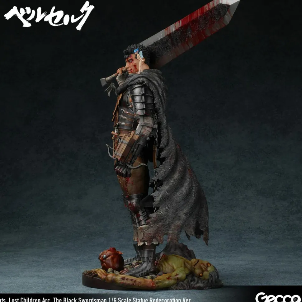 Berserk - Guts, Lost Children Arc, The Black Swordsman (Redecoration Version) 1/6th Scale Statue