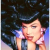 Bettie Page - Bettie Page's Eyes Fine Art Print by Olivia De Berardinis