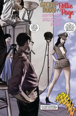 Bettie Page - Volume 01 Bettie in Hollywood Trade Paperback Book