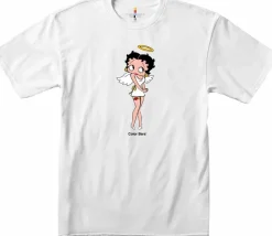 Betty Boop - Betty Boop x Color Bars Angel White T-Shirt