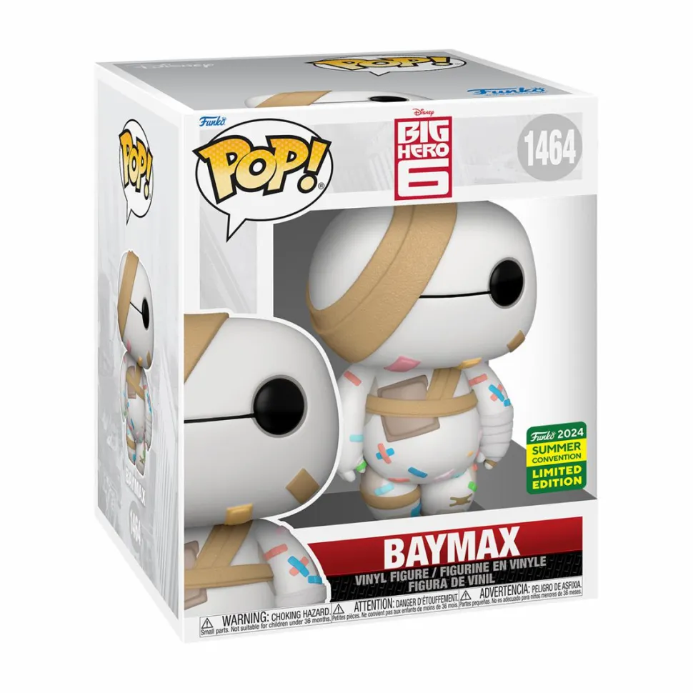 Big Hero 6 - Baymax Super Sized 6" Pop! Vinyl Figure (2024 Summer Convention Exclusive) (Popcultcha Exclusive)