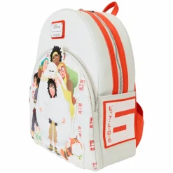 Big Hero 6 - 10th Anniversary Baymax Group Hug 12" Faux Leather Mini Backpack