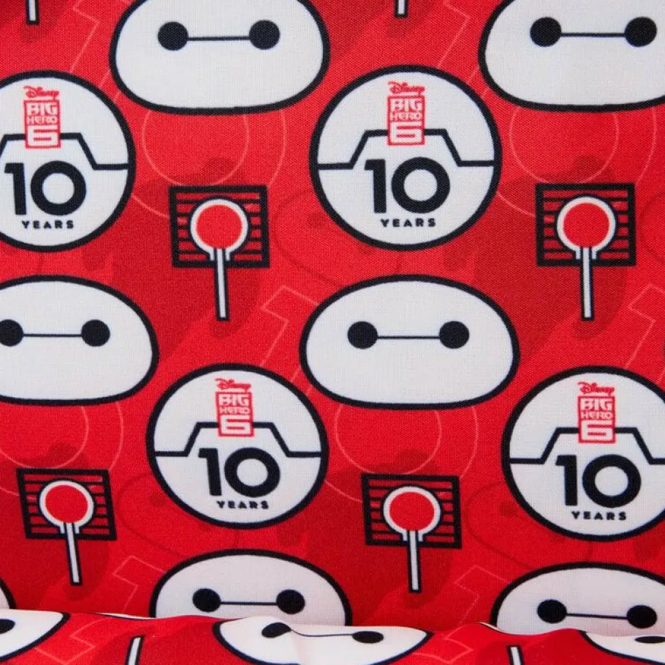 Big Hero 6 - 10th Anniversary Baymax Group Hug 12" Faux Leather Mini Backpack