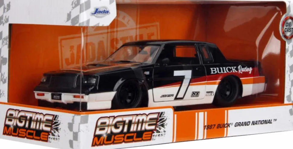 Big Time Muscle - 1987 Buick Grand National 1/24th Scale Die-Cast Vehicle Replica