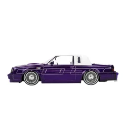 Big Time Muscle - 1987 Buick Grand National (Purple) 1/24th Scale Die-Cast Vehicle Replica