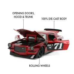 Big Time Muscle - 1971 Chevy Camaro 1/24th Scale Die-Cast Vehicle Replica