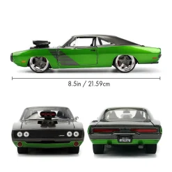 Big Time Muscle - 1970 Dodge Charger R/T 1/24th Scale Die-Cast Vehicle Replica