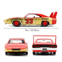 Big Time Muscle - 1969 Dodge Charger Daytona 1/24th Scale Die-Cast Vehicle Replica