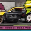 Big Time Muscle - Ben Hobson 2024 Ford Mustang RTR Racing 1/24th Scale Die-Cast Vehicle Replica