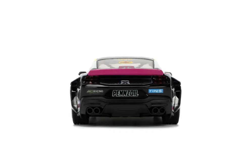 Big Time Muscle - Ben Hobson 2024 Ford Mustang RTR Racing 1/24th Scale Die-Cast Vehicle Replica