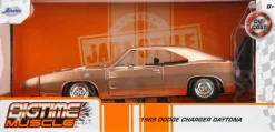 Big Time Muscle - Bronze 1969 Dodge Charger Daytona 1/24th Scale Die-Cast Vehicle Replica