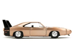 Big Time Muscle - Bronze 1969 Dodge Charger Daytona 1/24th Scale Die-Cast Vehicle Replica