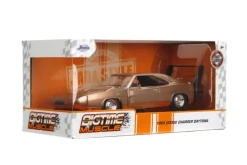 Big Time Muscle - Bronze 1969 Dodge Charger Daytona 1/24th Scale Die-Cast Vehicle Replica