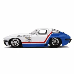 Big Time Muscle - Chevy Corvette Stingray 1963 1/24th Scale Die-Cast Vehicle Replica