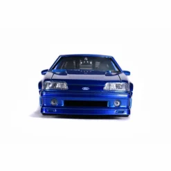 Big Time Muscle - Cobalt Blue 1989 Ford Mustang GT 1/24th Scale Die-Cast Vehicle Replica