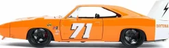 Big Time Muscle - Orange 1969 Dodge Charger Daytona 1/24th Scale Die-Cast Vehicle Replica