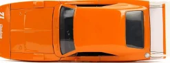 Big Time Muscle - Orange 1969 Dodge Charger Daytona 1/24th Scale Die-Cast Vehicle Replica