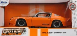 Big Time Muscle - Orange 1979 Chevy Camaro Z28 1/24th Scale Die-Cast Vehicle Replica