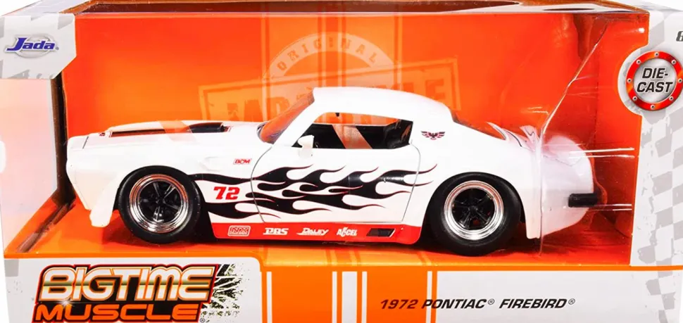 Big Time Muscle - Pontiac Firebird 1972 1/24th Scale Die-Cast Vehicle Replica