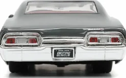 Big Time Muscle - Red/Grey 1967 Chevrolet Impala SS 1/24th Scale Die-Cast Vehicle Replica