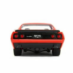 Big Time Muscle - Red/White 1973 Plymouth Barracuda 1/24th Scale Die-Cast Vehicle Replica