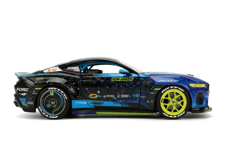 Big Time Muscle - Vaughn Gittin Jr 2024 Ford Mustang RTR Racing 1/24th Scale Die-Cast Vehicle Replica