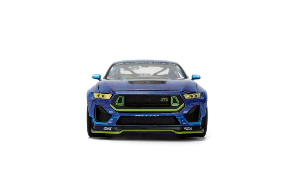 Big Time Muscle - Vaughn Gittin Jr 2024 Ford Mustang RTR Racing 1/24th Scale Die-Cast Vehicle Replica