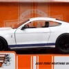 Big Time Muscle - White 2020 Ford Mustang Shelby GT500 1/24th Scale Die-Cast Vehicle Replica