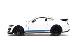 Big Time Muscle - White 2020 Ford Mustang Shelby GT500 1/24th Scale Die-Cast Vehicle Replica