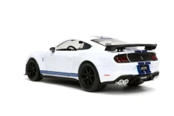 Big Time Muscle - White 2020 Ford Mustang Shelby GT500 1/24th Scale Die-Cast Vehicle Replica