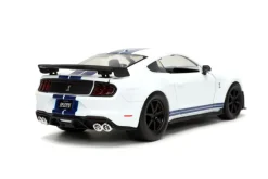 Big Time Muscle - White 2020 Ford Mustang Shelby GT500 1/24th Scale Die-Cast Vehicle Replica