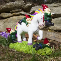 BigMouth Inc. - Unicorn Gnome Massacre Garden Gnome