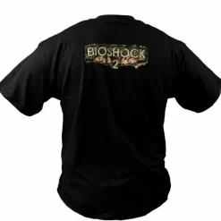 Bioshock - Bioshock 2 - Player Black Male T-Shirt