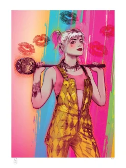 Birds of Prey - Birds of Prey: Harley Quinn Fine Art Print by Tula Lotay