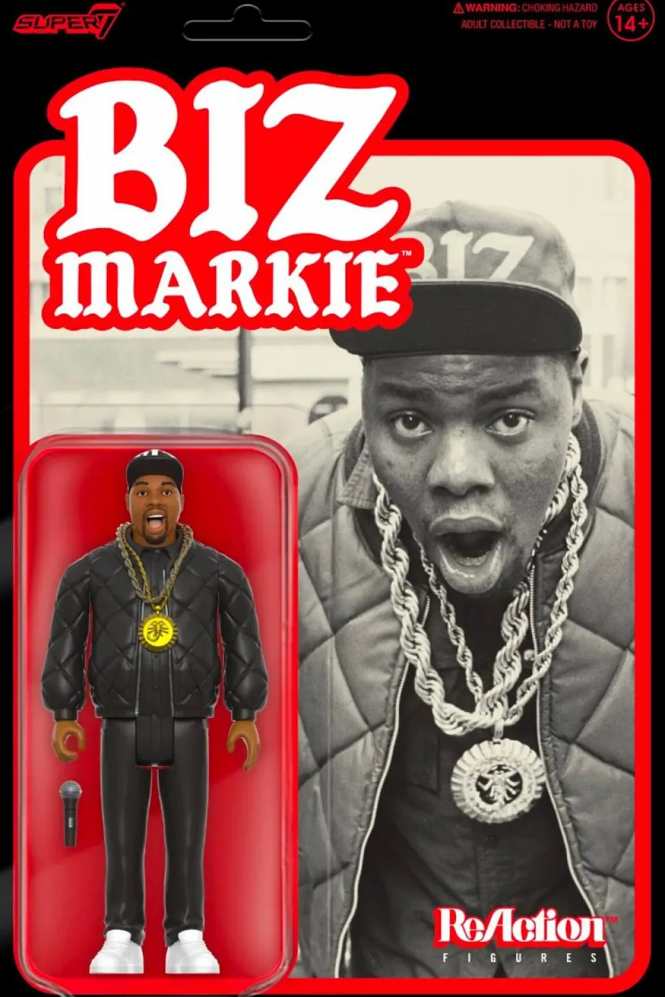 Biz Markie - Biz Markie ReAction 3.75" Action Figure