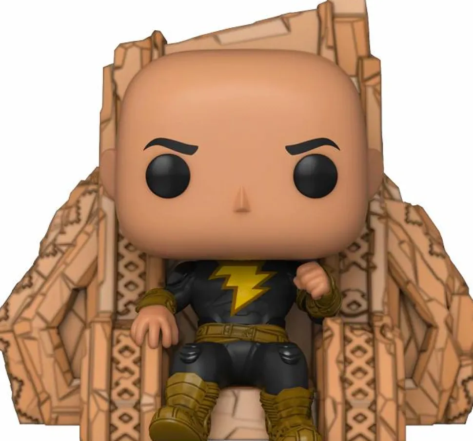 Black Adam (2022) - Black Adam on Throne Deluxe Pop! Vinyl Figure