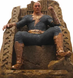 Black Adam (2022) - Black Adam on Throne Master Craft 15" Statue